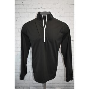 Puma Golf Pullover Shirt 1/4 ZIP Mens Size XL Performance Polyester Black